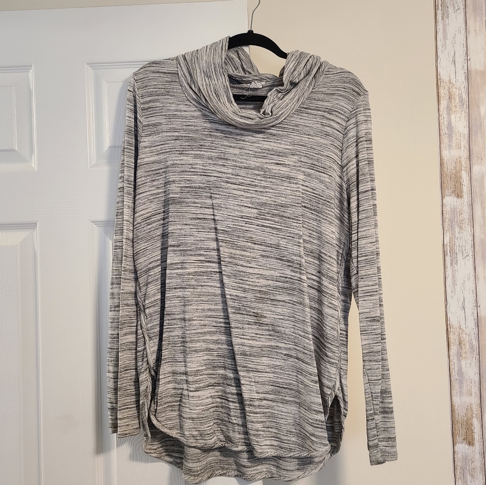 Loft Lounge Cowl Neck Long Sleeve